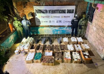 En Rosario, el Grupo Interinstitucional asegura más de 550 artefactos explosivos, un inmueble y un vehículo con reporte de robo