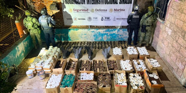 En Rosario, el Grupo Interinstitucional asegura más de 550 artefactos explosivos, un inmueble y un vehículo con reporte de robo