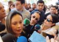 Yeraldine Bonilla descarta represión tras marcha contra GPO y Mexinol en Topolobampo