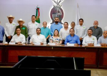 Reitera Gobernadora Yeraldine respaldo del Estado a productores y empacadores de mango del sur de Sinaloa