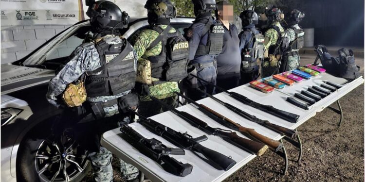 Derivado de una agresión contra autoridades en Mocorito, el Grupo Interinstitucional detiene a un masculino armado