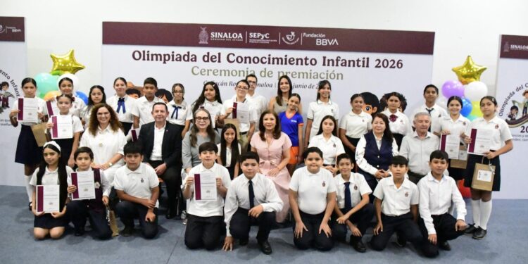 La SEPyC reconoce a los 27 ganadores de la Olimpiada Estatal del Conocimiento Infantil 2026