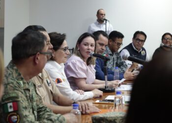 Encabeza Gobernadora Yeraldine Consejo de Protección Civil y se instala Puesto de Comando para atender emergencias en temporada de lluvias