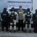 En el sector Los Ángeles, en Culiacán, el Grupo Interinstitucional detuvo a un civil; le aseguraron armas, explosivos y un vehículo con reporte de robo