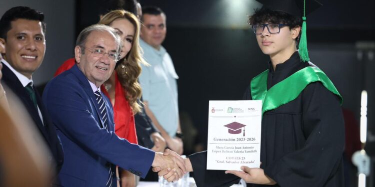Por primera vez, egresados de COBAES recibirán Certificado de Formación Profesional y de Terminación de Estudios