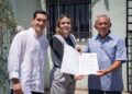 Ana Miriam Ramos otorga certeza jurídica a familias de la colonia Valle de Amapas