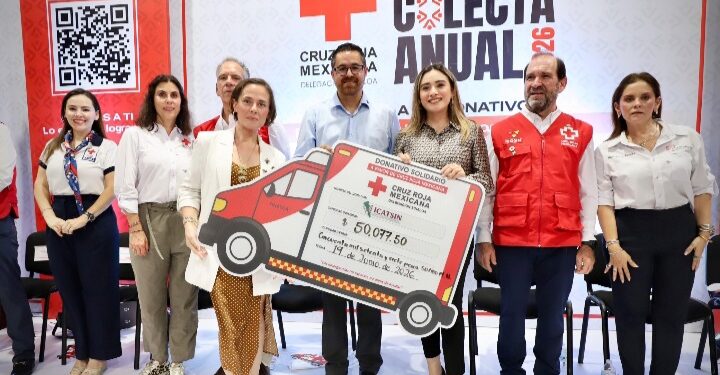 Sinaloenses demuestran su solidaridad al superar meta de la Colecta 2026 de Cruz Roja