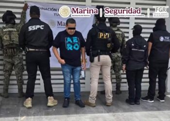 Capturan en Yucatán a operador logístico y financiero de un grupo delictivo