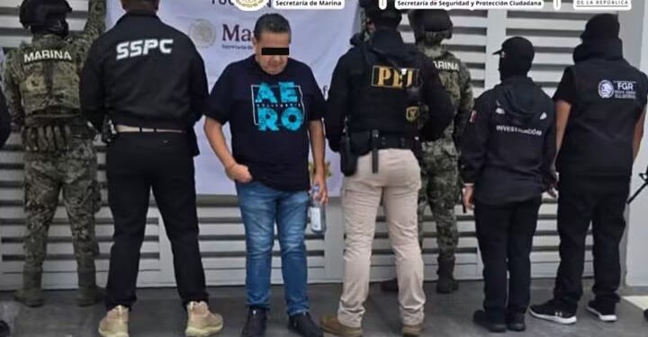 Capturan en Yucatán a operador logístico y financiero de un grupo delictivo