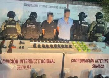 Detienen a 3 civiles tras agresión; asegura armamento, chalecos balísticos y 2 vehículos con reporte de robo en Culiacán