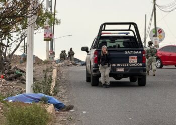 Asesinan a trabajador de la construcción a balazos en el bulevar Las Torres, al surponiente de Culiacán