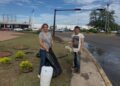 Culiacán: mientras miles dejaron 6 toneladas de basura, una pareja llegó al amanecer para limpiar La Canasta por amor a su ciudad