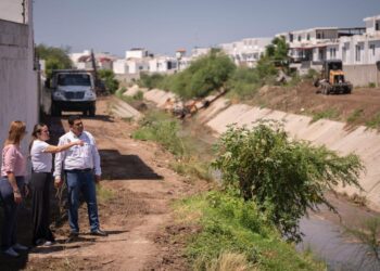 Ayuntamiento de Culiacán reporta 100% de limpieza en drenes principales y 95% en canales secundarios