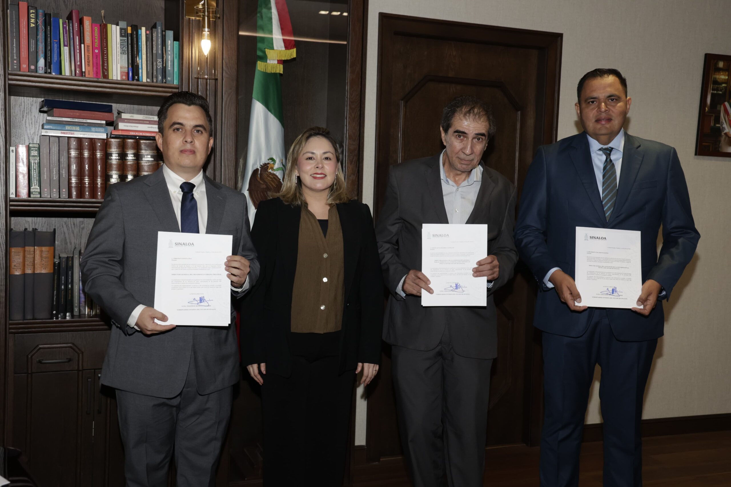 La Gobernadora Yeraldine realiza nombramientos en CONFIE, CONALEP y Desarrollo Urbano Tres Ríos