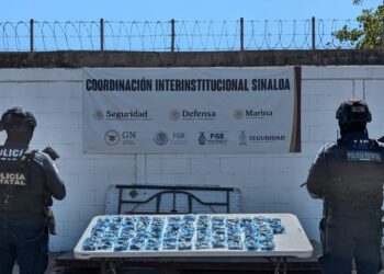 En Culiacán, el Grupo Interinstitucional aseguró 1.5 kg de presunta marihuana escondida en una llanta