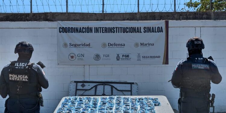 En Culiacán, el Grupo Interinstitucional aseguró 1.5 kg de presunta marihuana escondida en una llanta