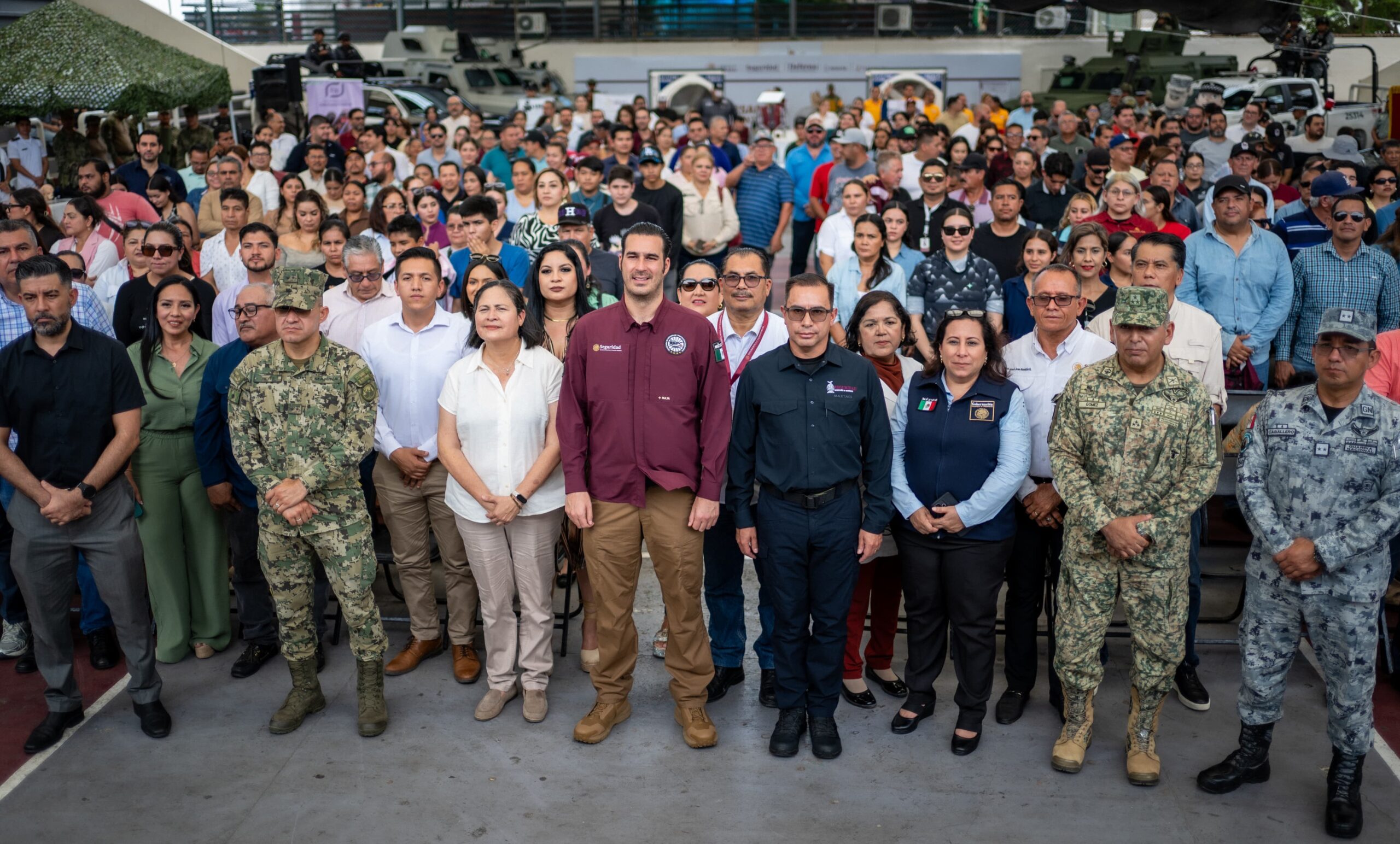 Encabezan en Mazatlán las Jornadas de Paz y Desarme Voluntario como parte de la Estrategia Nacional de Seguridad