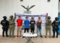 Grupo Interinstitucional libera a 2 personas privadas de la libertad; detiene a 4 civiles, 3 de ellos menores de edad, y asegura un arma corta en Mazatlán