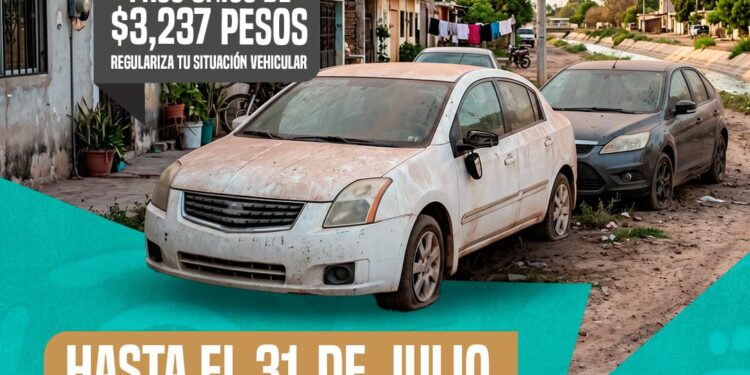 “SATES recuerda que el 31 de julio concluye el Programa de Baja Definitiva de Vehículos en Desuso”