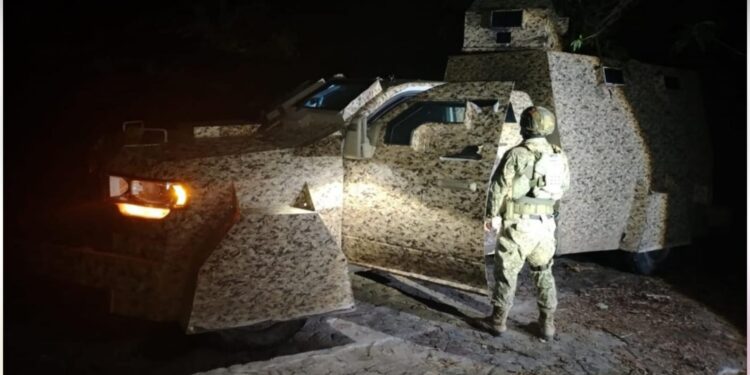 Aseguran en Concordia dos vehículos “Moustros” con blindaje artesanal y una ametralladora calibre .50