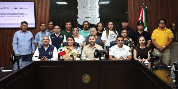 Se refuerzan acciones en Sesión del Consejo Municipal de Protección Civil de Badiraguato ante la temporada de lluvias y ciclones tropicales 2026