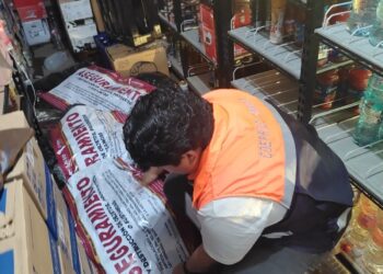 Operativo sanitario permite el aseguramiento de alrededor de 2 mil 300 piezas de productos no aptos para el consumo humano