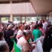 Con puertas cerradas, reciben protesta por tarifas de la CFE en Palacio de Gobierno de Sinaloa