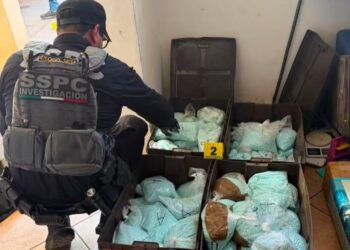 Autoridades dan duro golpe a “Los Rusos”: les aseguran más de 4 millones de dosis de fentanilo en Mexicali