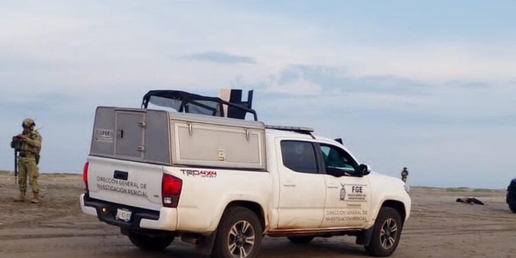 Encuentran cadáver desmembrado y en avanzado estado de descomposición en la playa El Tambor, Navolato