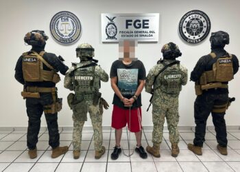 Fiscalía de Sinaloa ejecuta orden de aprehensión contra Cristhian Everardo “N” por feminicidio