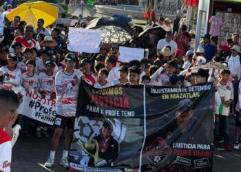 “Son inocentes, queremos que regresen”: esposa y madre de entrenadores detenidos en Mazatlán piden su liberación