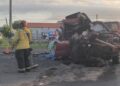 Se registra esta mañana un fatal choque en “La Costera” dejando tres muertos y dos heridos graves