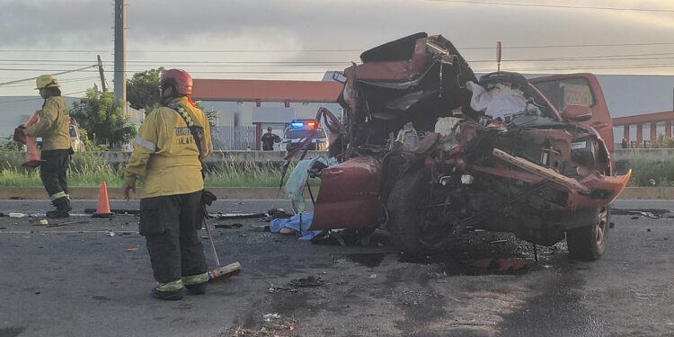 Se registra esta mañana un fatal choque en “La Costera” dejando tres muertos y dos heridos graves