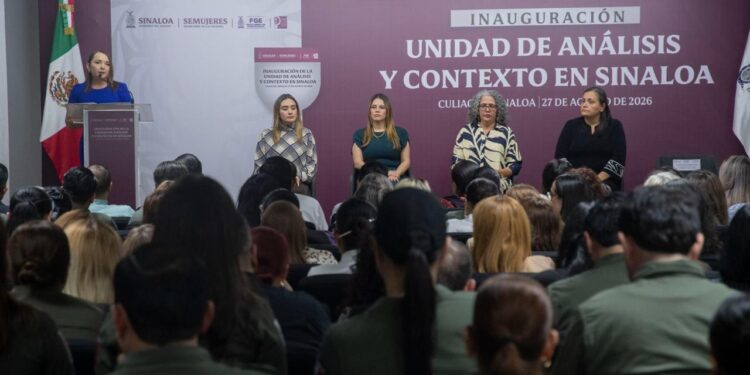Inauguran Unidad de Análisis y Contexto para fortalecer investigaciones sobre violencia feminicida en Sinaloa