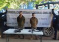 El Grupo Interinstitucional detuvo a dos hombres y aseguró armas largas en Rosario