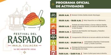 Invitan a disfrutar en familia la tercera edición del Festival del Raspado en Imal