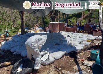 Más de 16 toneladas de metanfetamina fueron aseguradas en Sinaloa