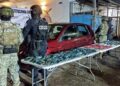 Localizan en un automóvil abandonado 3 mil 310 dosis de drogas en Mazatlán