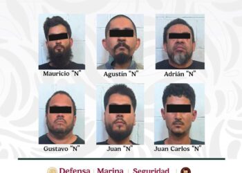 Detienen a 7 presuntos delincuentes y liberan a 3 personas privadas de la libertad