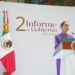 Gobernadora Graciela Domínguez consideró el informe de Claudia Sheinbaum de honesto y de resultados