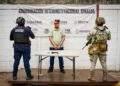 Tras denuncia anónima, el Grupo Interinstitucional detuvo a un civil armado en Culiacán