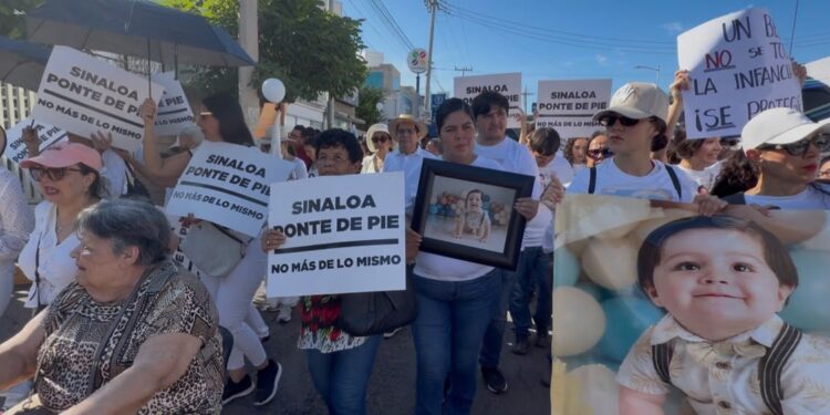 “Mi esposo no estaba ahí”: madre de bebé asesinado aclara versiones tras ataque en Culiacán