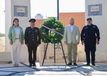 José Paz López Honra a los Niños Héroes de Chapultepec con un emotivo homenaje en la alcaldía de Badiraguato