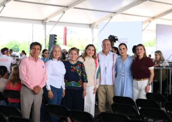 Ana Miriam Ramos acompaña a Claudia Sheinbaum en Culiacán; “siempre es un gusto recibirla”