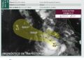 Polo se mantiene como huracán categoría 5 y provoca lluvias intensas en el Pacífico mexicano