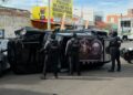 Detienen a presunto robacarros tras persecución y volcadura en el Centro de Culiacán