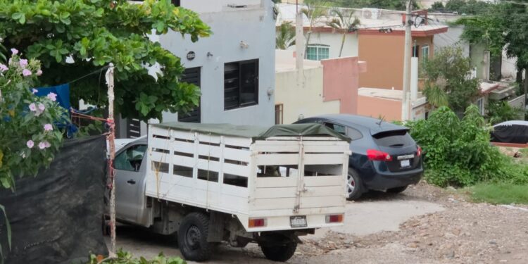 Grupo armado dispara contra cuatro domicilios en la colonia José Ortiz de Domínguez