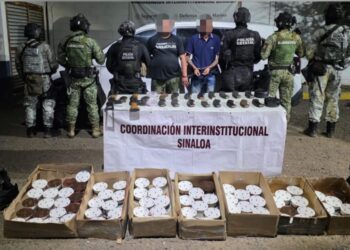 Dos civiles armados fueron detenidos por el Grupo Interinstitucional en Concordia, uno de ellos de nacionalidad colombiana; les aseguraron fusiles y artefactos explosivos