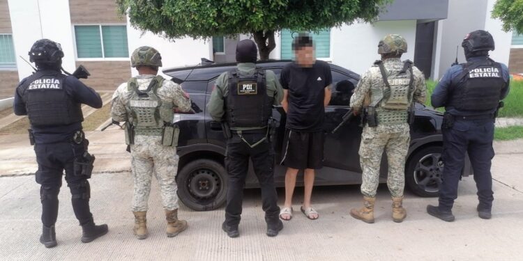 En operativo coordinado, detienen a Luis Alfonso “N”, probable responsable de al menos ocho robos en Culiacán