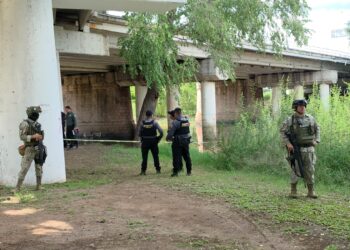 Localizan a persona sin vida bajo puente Miguel Hidalgo en el Centro de Culiacán